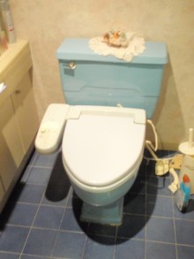 外国製便器よりTOTO・ピュアレストQR壁排水に取替 外国製便器よりTOTO・ピュアレストQR壁排水に取替